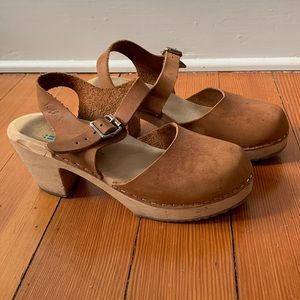 Lotta from Stokholm Clog Nubuk Leather Size 38